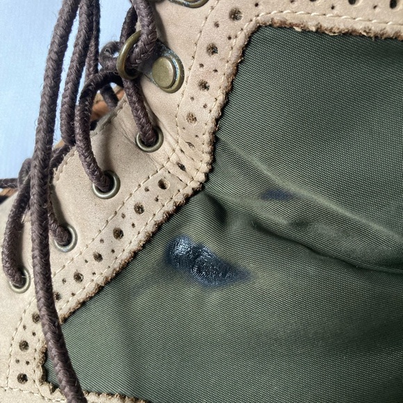 Swims Mens Green Tan Charles High Top Lace Up Water Resistant Size 10 - Picture 7 of 9